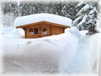 Haus am Wald - Winter - Gartenhaus